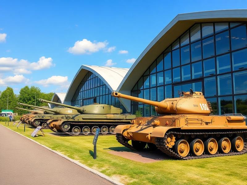 Bovington Tank Museum, Dorset — historic armoured vehicle collection